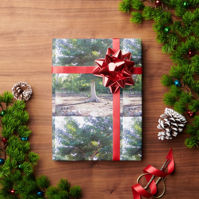 Papierbaum der Weisheit Geschenkpapier (Feiertagsgeschenk)