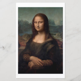 PAPIERBLATT: LEONARDO DA VINCI: DIE MONA LISA