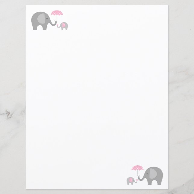 Papierblätter - Mutter & Baby (Vorderseite)