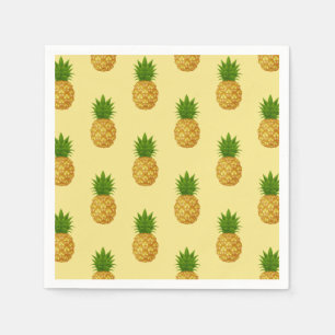 Papierc$serviette-ananas Serviette