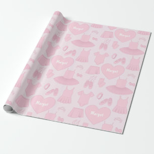 Papiere für die Umhüllung von Ballet-Bekleidung  Geschenkpapier