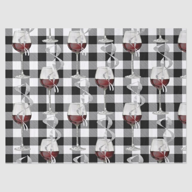 Papierfabrik Tissue Farmhouse trifft zeitgenössisc Seidenpapier (Vorderseite)