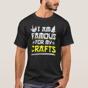 Papierfalten japanischer Handwerkskunst japanische T-Shirt