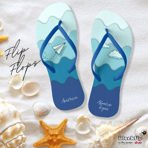 Papierflugzeug   Adventure startet Active, Beach Flip Flops