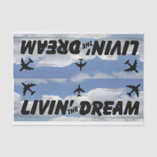 Papierflugzeug Seidenpapier