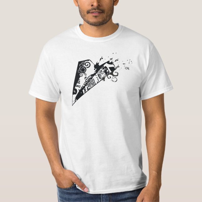 PapierFlugzeug T-Shirt (Vorderseite)