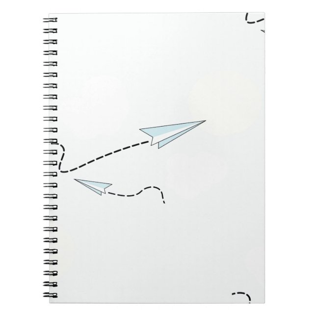 Papierflugzeuge Notizblock (Vorderseite)