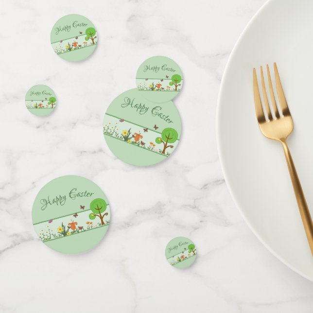 Papierfrühling Ostern  Konfetti (Gruppe)