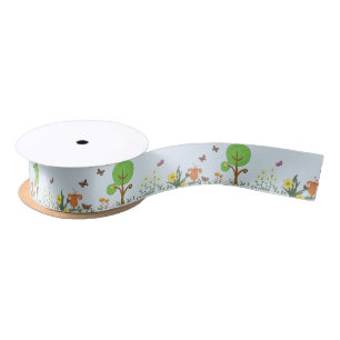 Papierfrühling Satinband