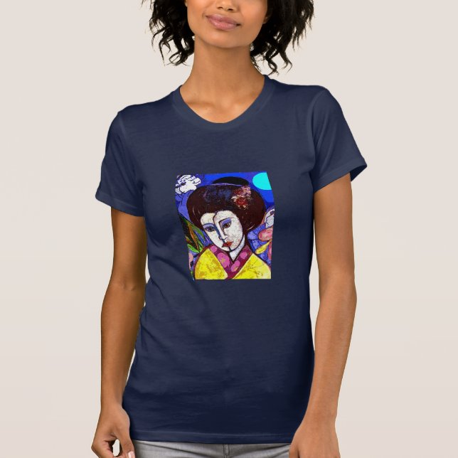 Papiergeisha-Damen-T - Shirt (Vorderseite)