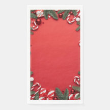 Papierhandtuch "Rot & Zuckerrohr"