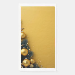 Papierhandtuch "Sapin auf Goldgrund" Serviette