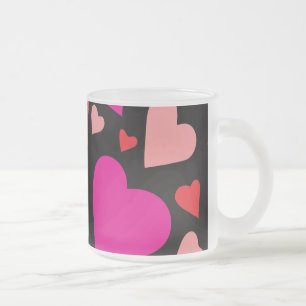 Papierherz 1 mattglastasse