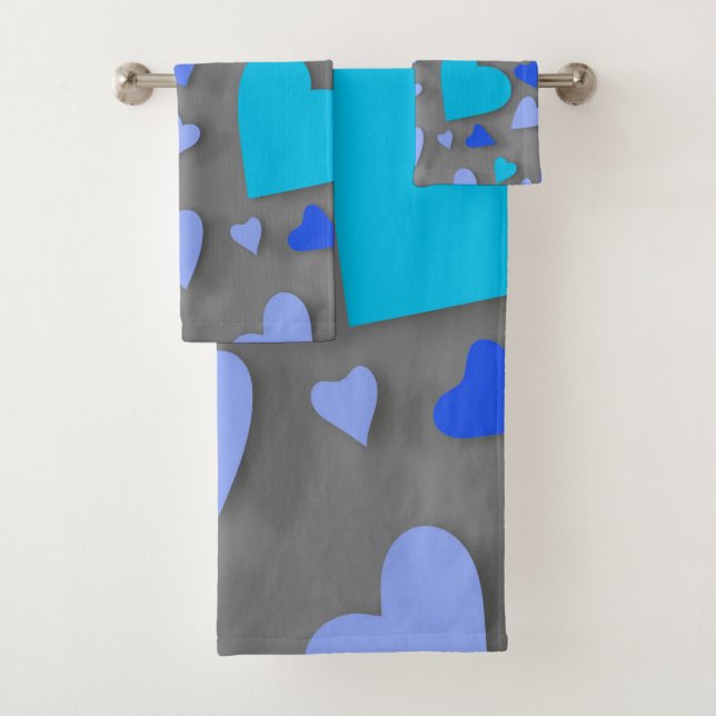 Papierherz 4 badhandtuch set (Insitu)