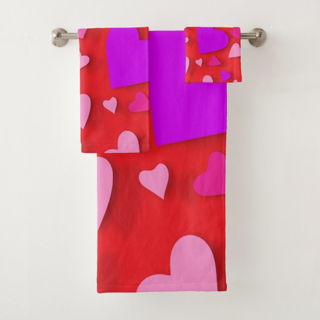 Papierherz 5 badhandtuch set (Insitu)