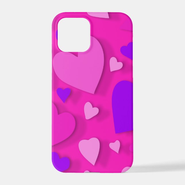Papierherz 8 iPhone 12 pro hülle (Rückseite)