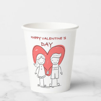 Papierhüllen Größe: 8oz Paper Cup, Lid: Fügen Sie Pappbecher