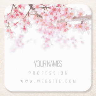 PAPIERKARTE UNTERSETZER BUSINESS CARD : CHERRY BLO