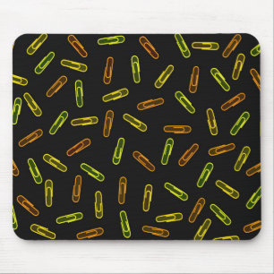 Papierklammern Mousepad