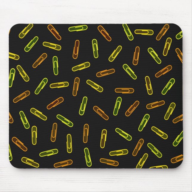 Papierklammern Mousepad (Vorne)