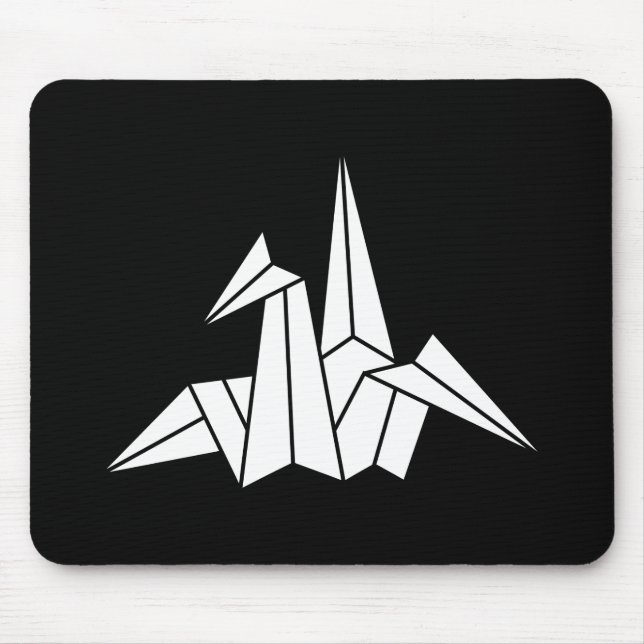 Papierkran Mousepad (Vorne)