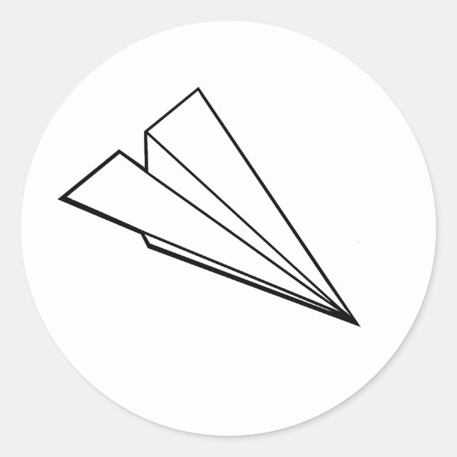 Papiermaschine Runder Aufkleber (Vorderseite)