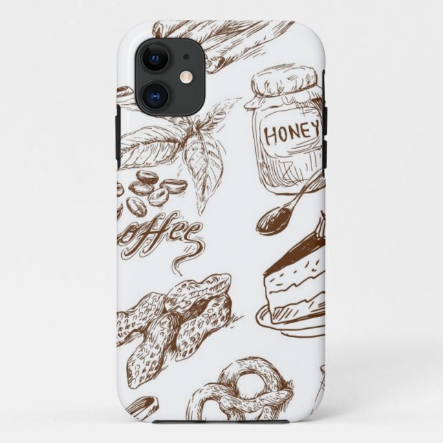 Papiermuster Case-Mate iPhone Hülle (Rückseite)