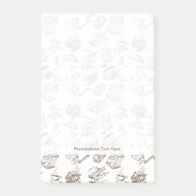 Papiermuster Post-it Klebezettel (Vorderseite)