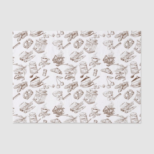 Papiermuster Seidenpapier (Vorderseite)