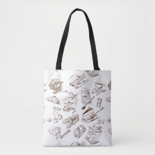 Papiermuster Tasche