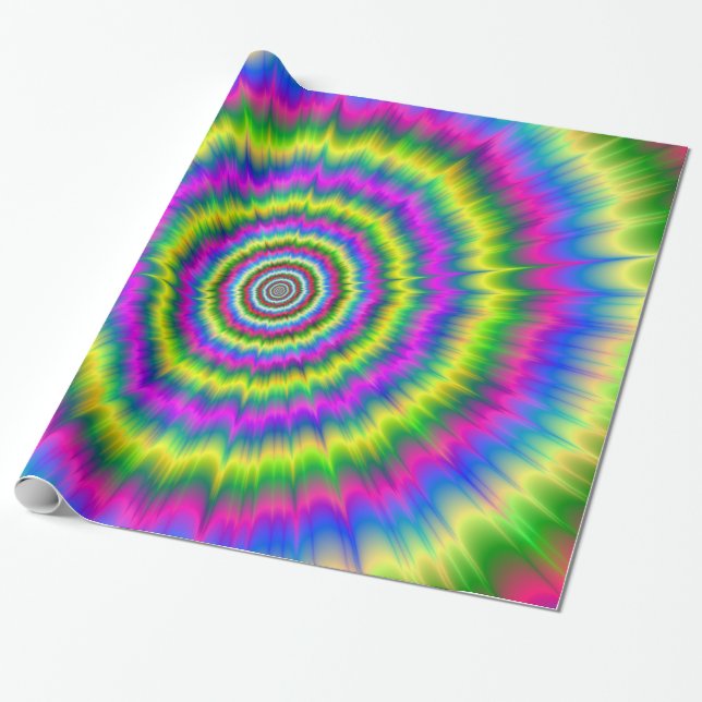Papierneonexplosion Geschenkpapier (Ungerollt)