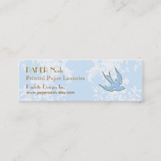 Papiernosh-Visitenkarte Mini Visitenkarte