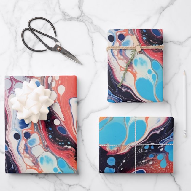 Papierpack 348: 33 geschenkpapier set (Vorderseite)