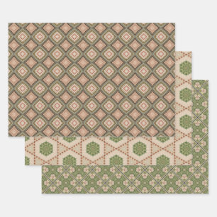 Papierpackung 33 geschenkpapier set