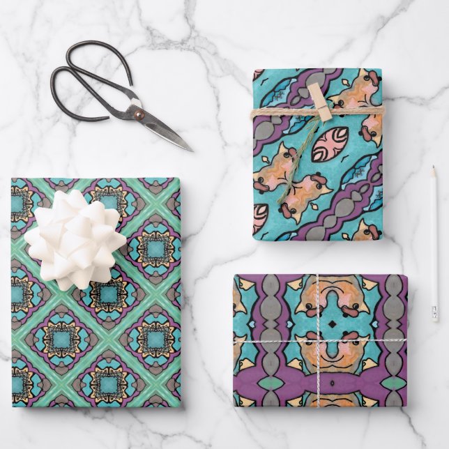 Papierpaket 114 geschenkpapier set (Vorderseite)