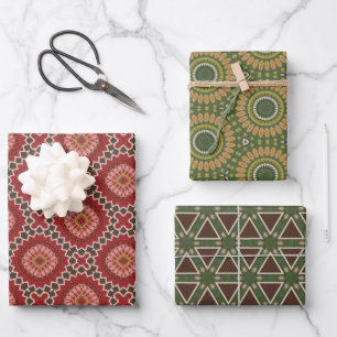 Papierpaket 210 geschenkpapier set