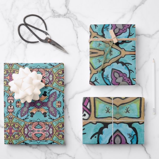 Papierpaket 527 geschenkpapier set (Vorderseite)