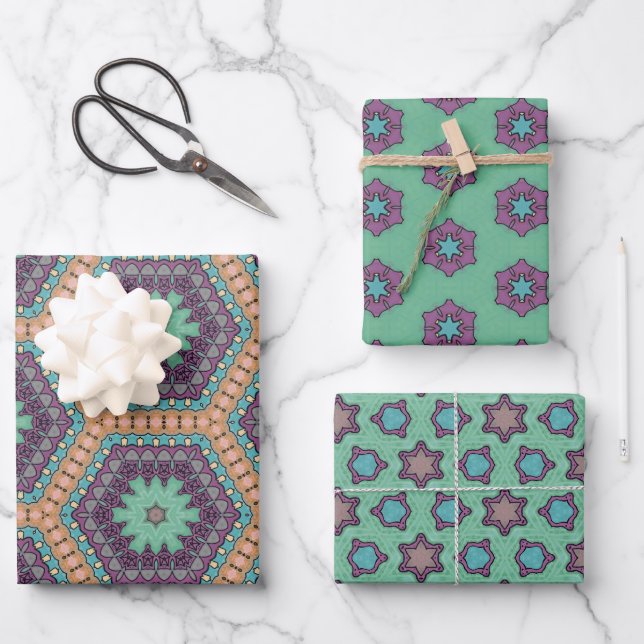 Papierpaket 65 geschenkpapier set (Vorderseite)