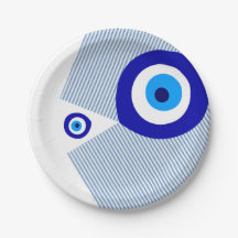 Papierplatte "Evil Eye"