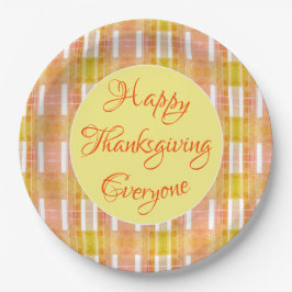 Papierplatte für große Erntedank Pappteller