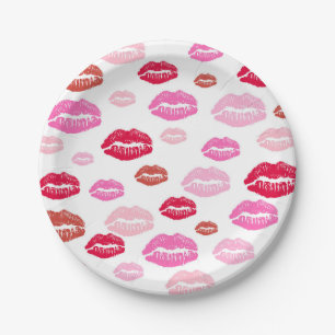 Papierplatte für Hot Lips Pappteller