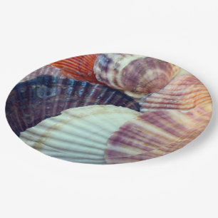 Papierplatte für Muscheln Pappteller