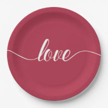 Papierplatte Liebevalentines Tagesder