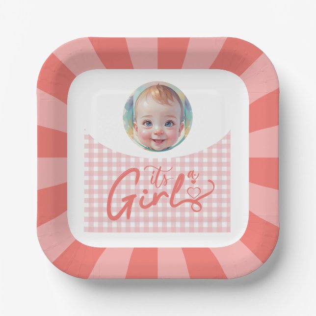 Papierplatte Pappteller (Vorderseite)