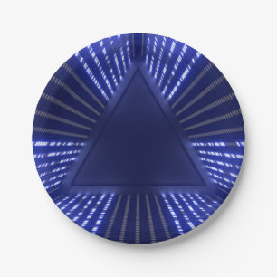 Papierplatte Pappteller