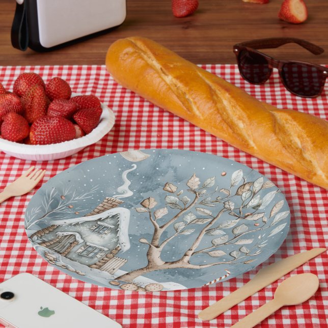 Papierplatte Pappteller (Picknick)