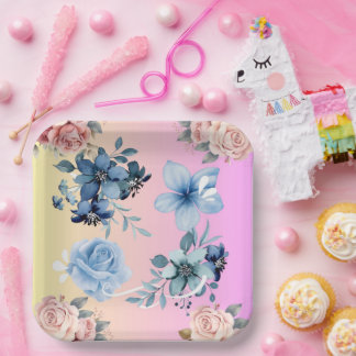 Papierplatte Pappteller