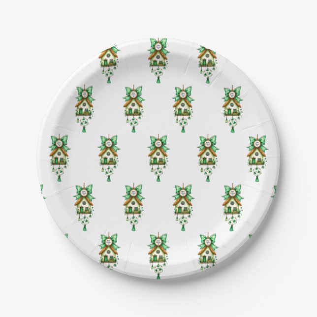 Papierplatte Pappteller (Vorderseite)