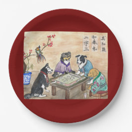 Papierplatte Pappteller