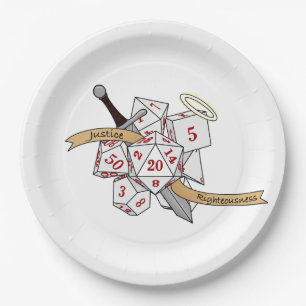 Papierplatte Pappteller